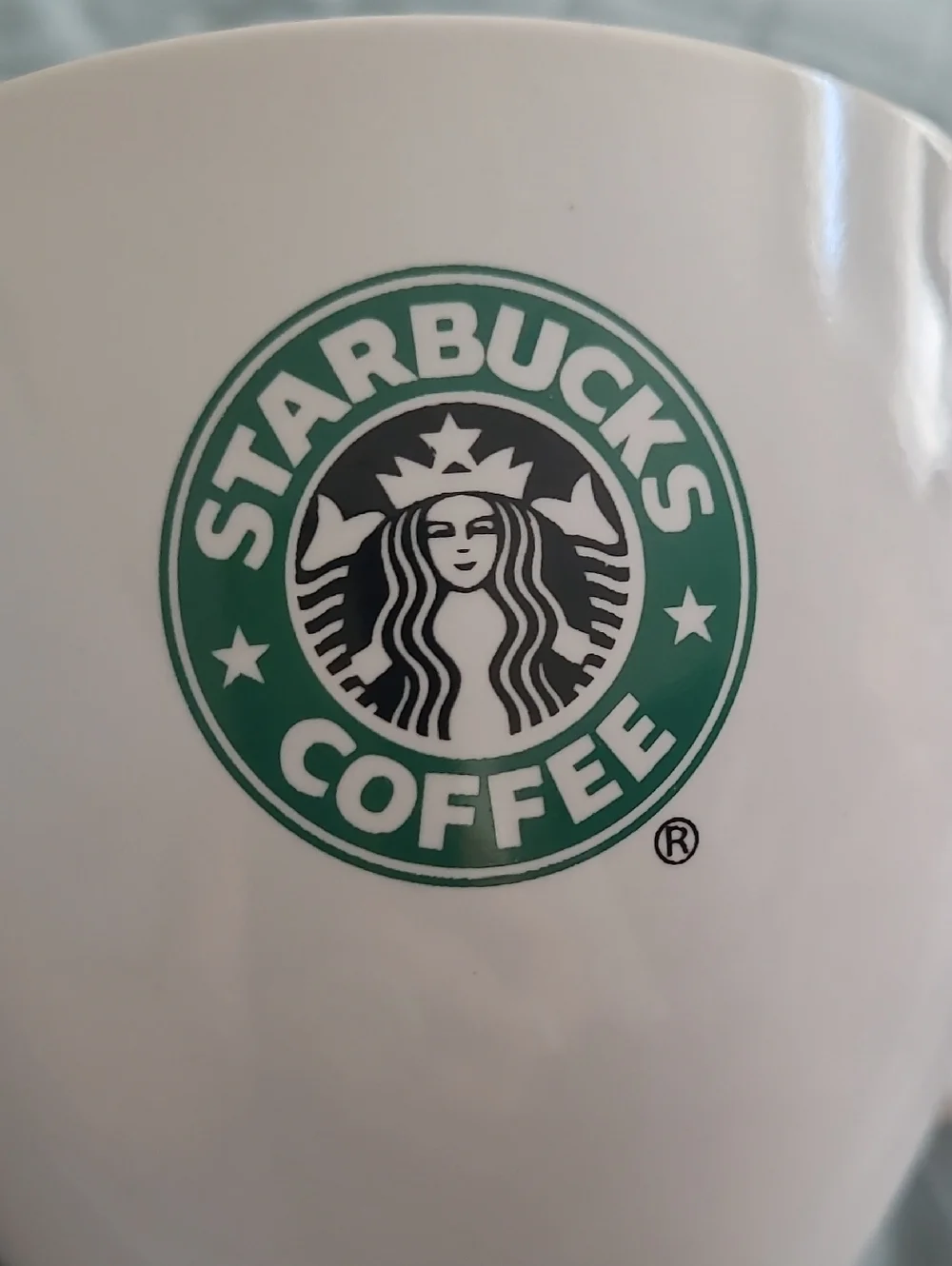 Starbucks 2007 Mermaid Logo Latte Mug 18 Oz Coffee Cup